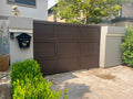 Contemporary Steel Sliding Gate