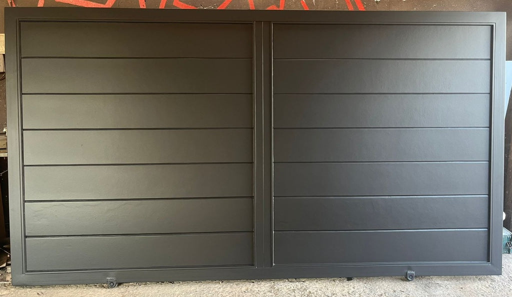 Ashwood Horizontal slat gate