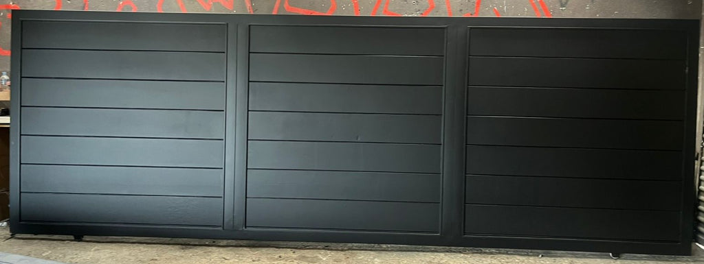 Ashwood Horizontal slat gate